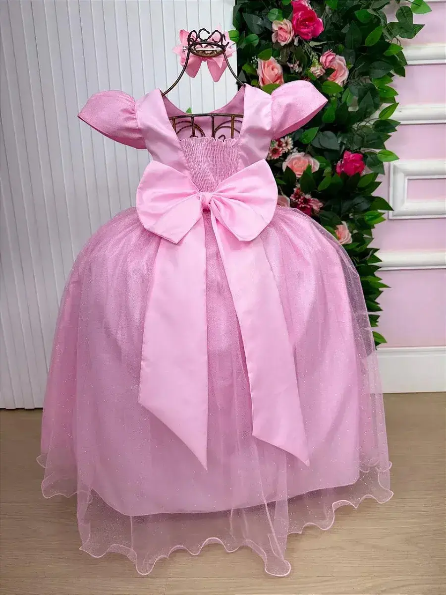 Vestido longo heloisa rosa, foto 7