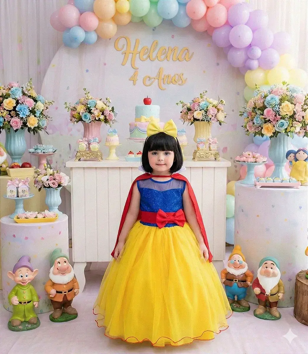 Fantasia princesa maça, foto 2