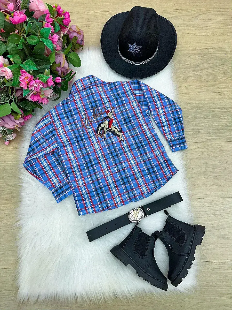 Camisa junina rodeio thomas, foto 4