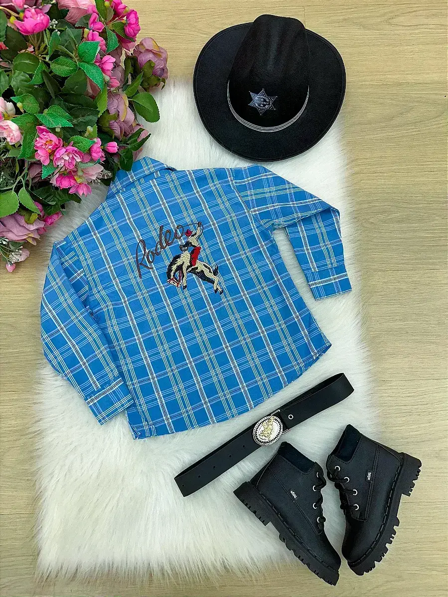 Camisa junina rodeio alan, foto 4