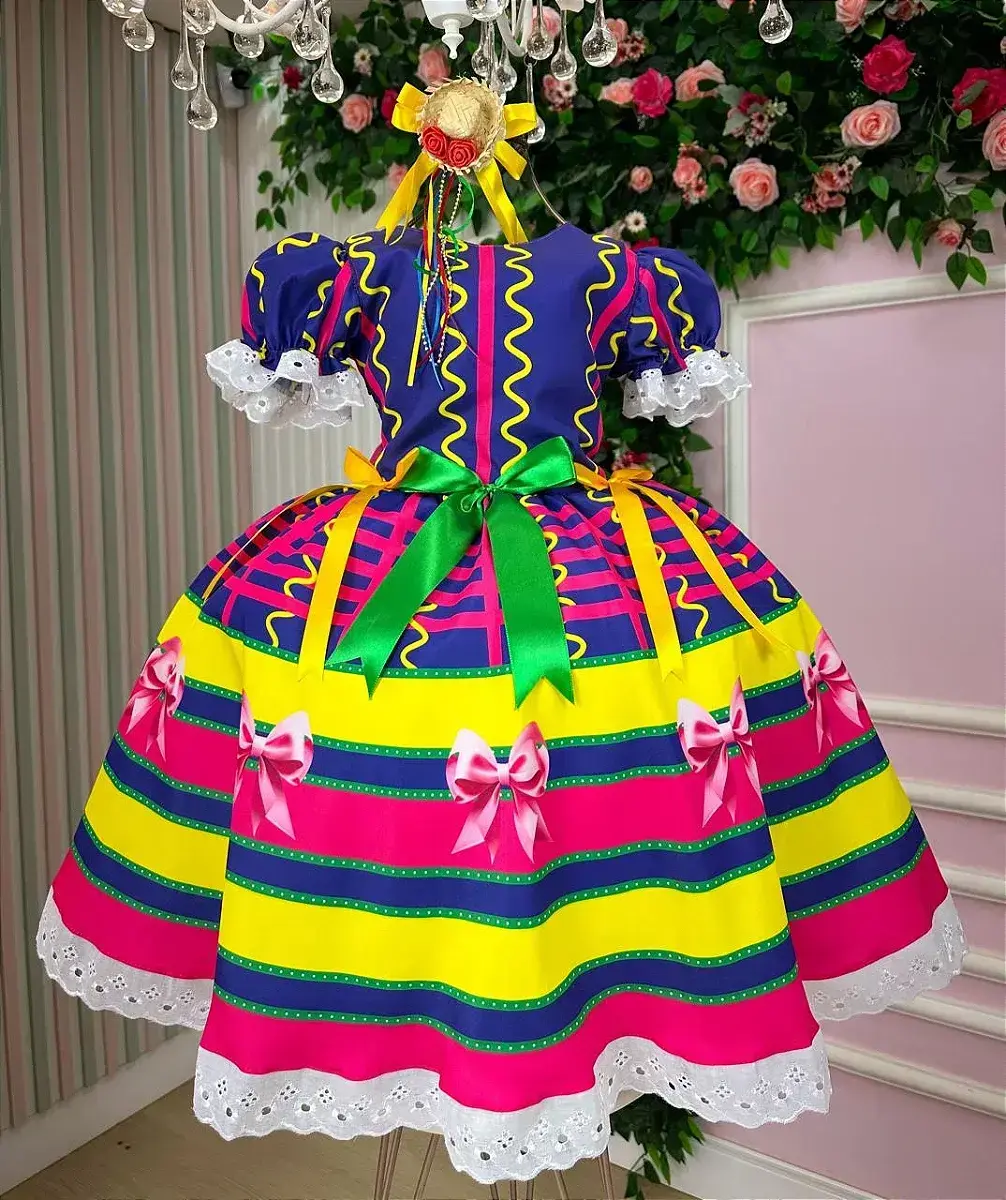 Vestido junino festa arraiá da farra, foto 4