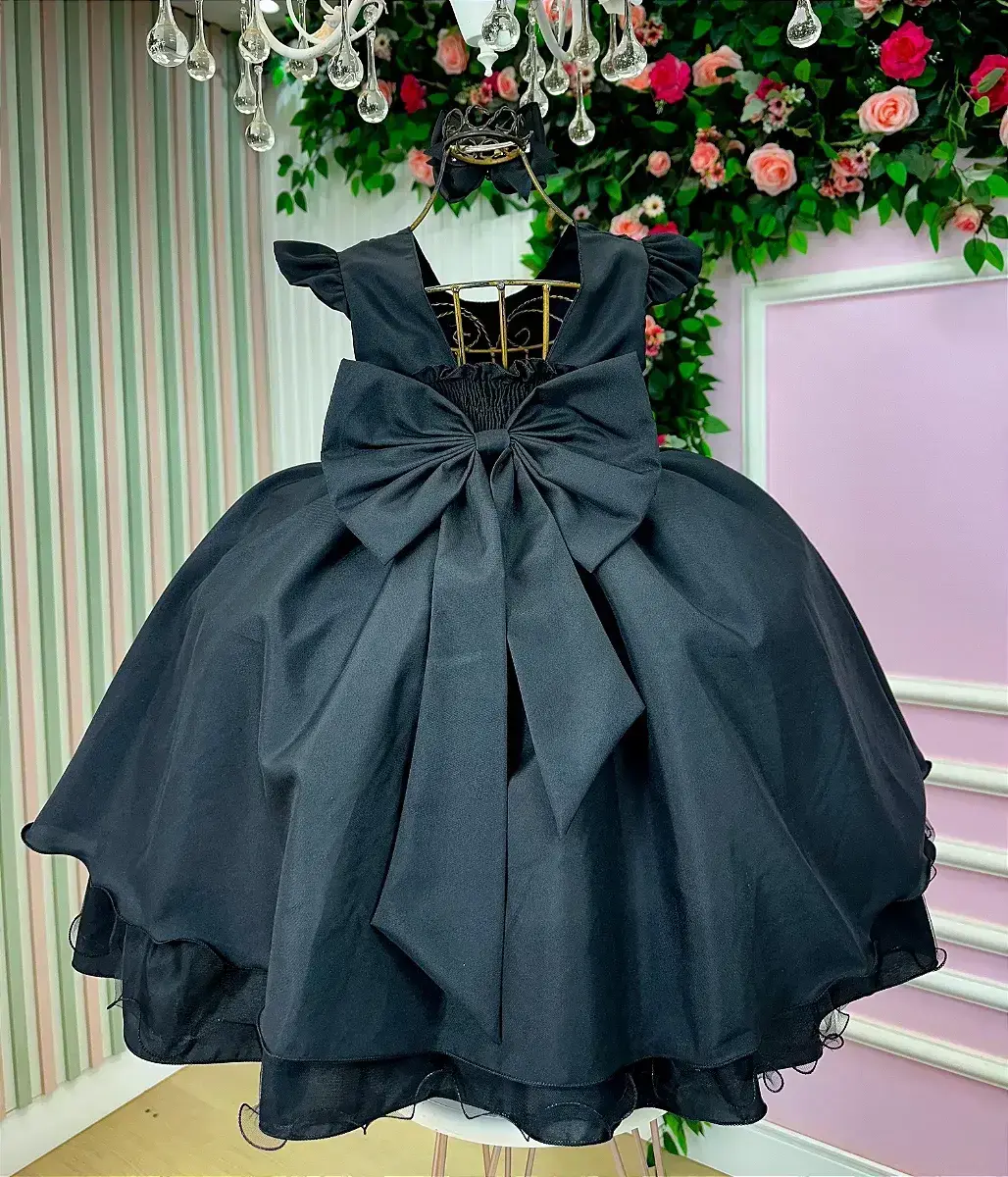 Vestido francine preto, foto 6