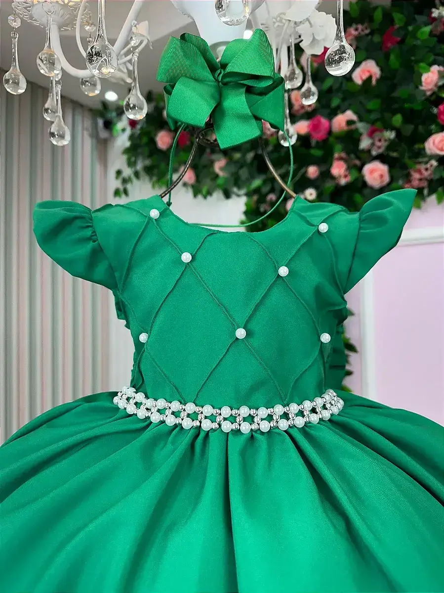 Vestido francine verde bandeira, foto 3