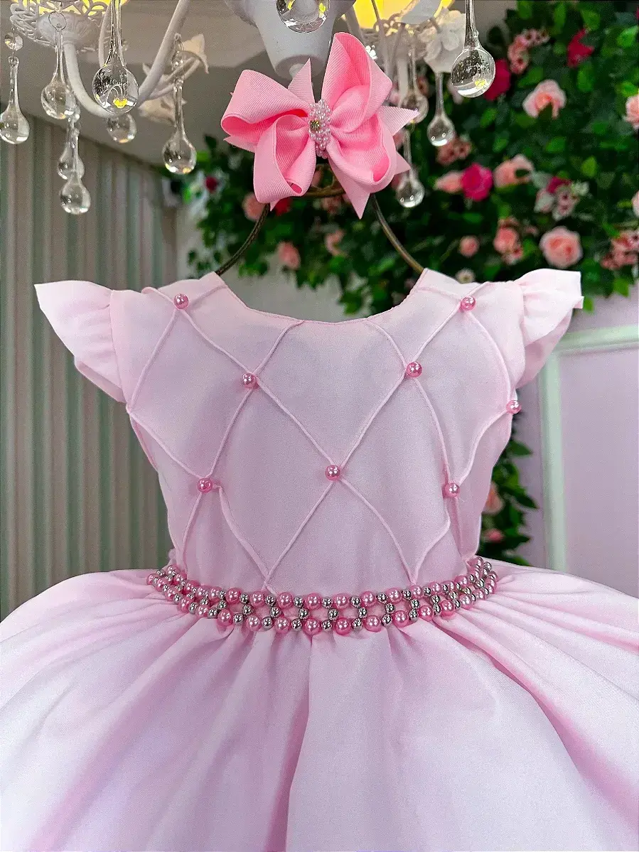 Vestido francine rosa, foto 3