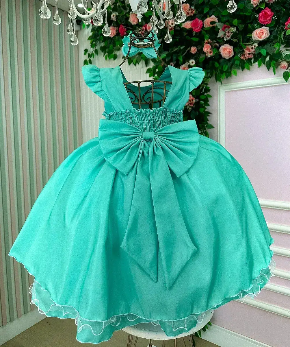 Vestido francine verde menta, foto 6