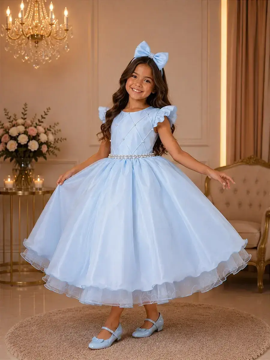 Vestido francine azul