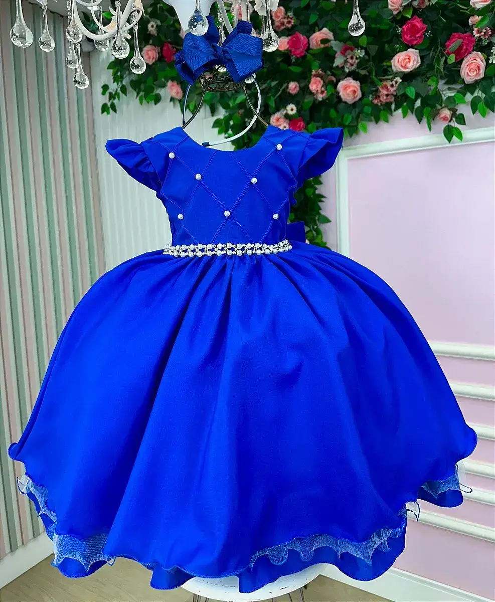 Vestido francine azul royal, foto 2