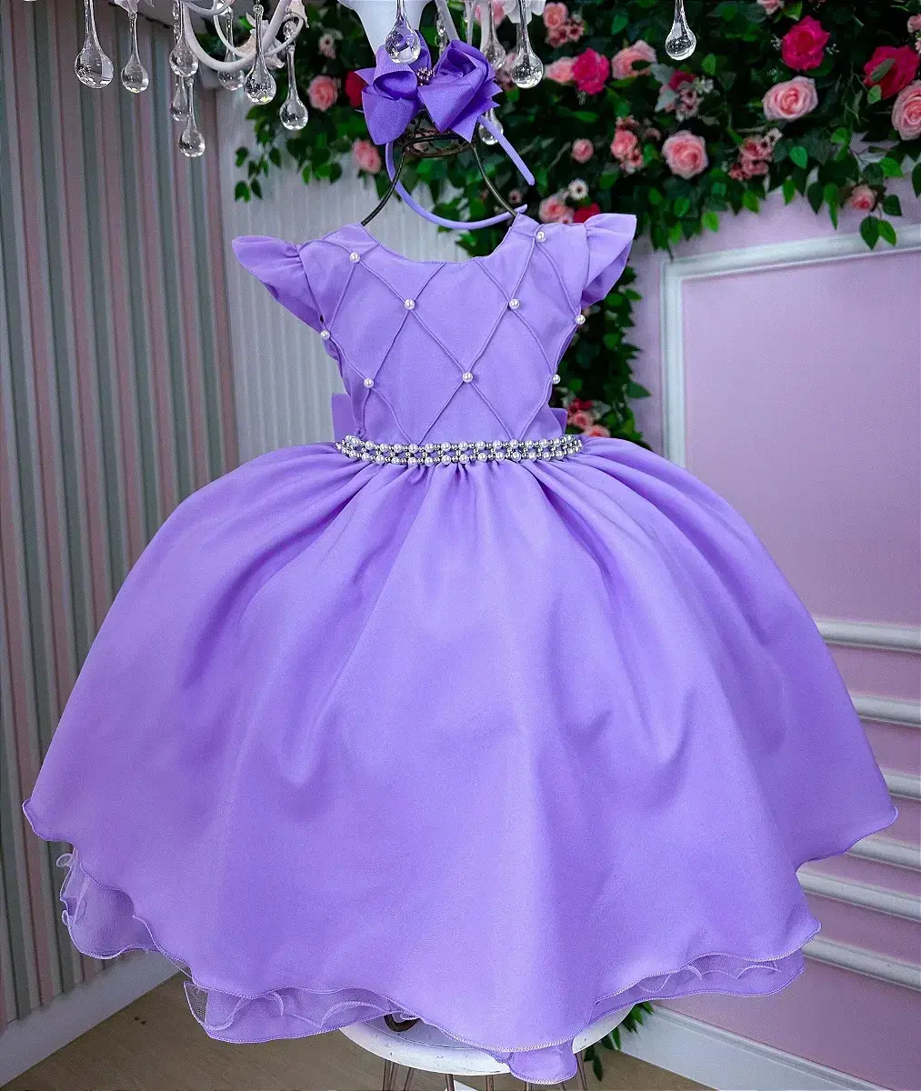 Vestido francine lilas, foto 2