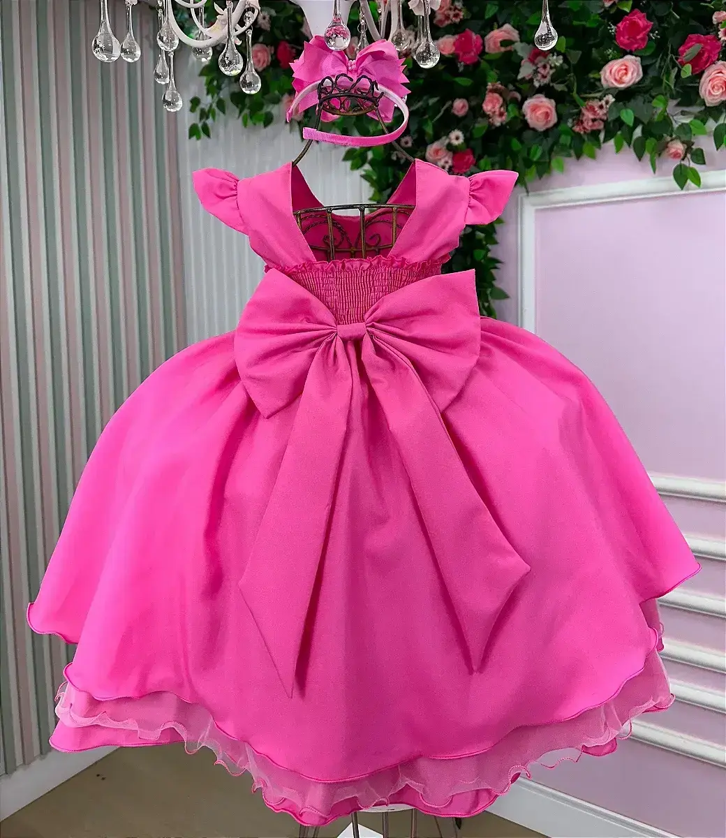 Vestido francine rosa chiclete, foto 5