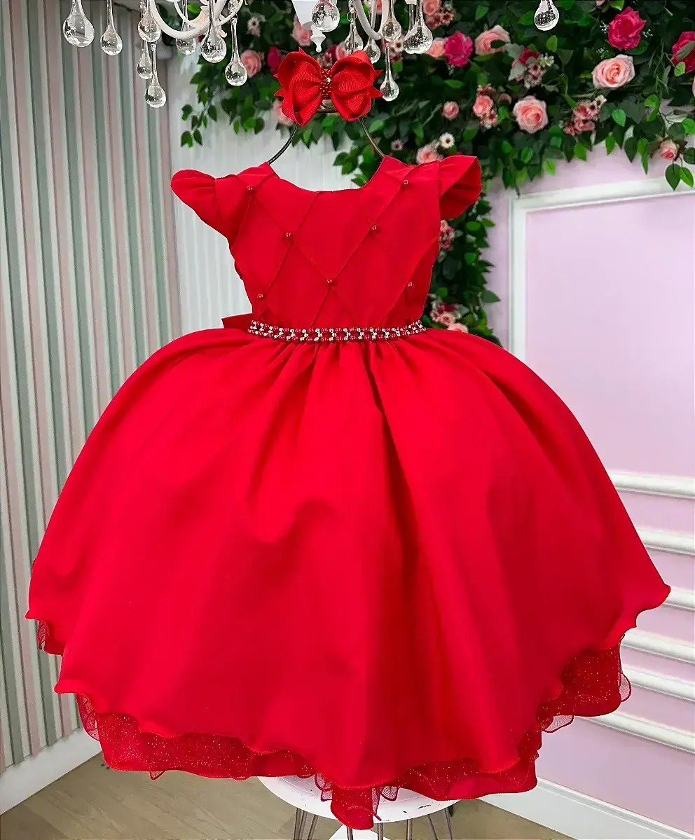 Vestido francine vermelho, foto 2
