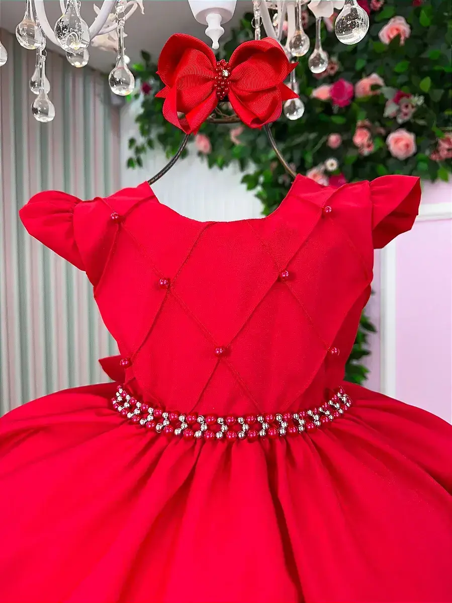 Vestido francine vermelho, foto 3
