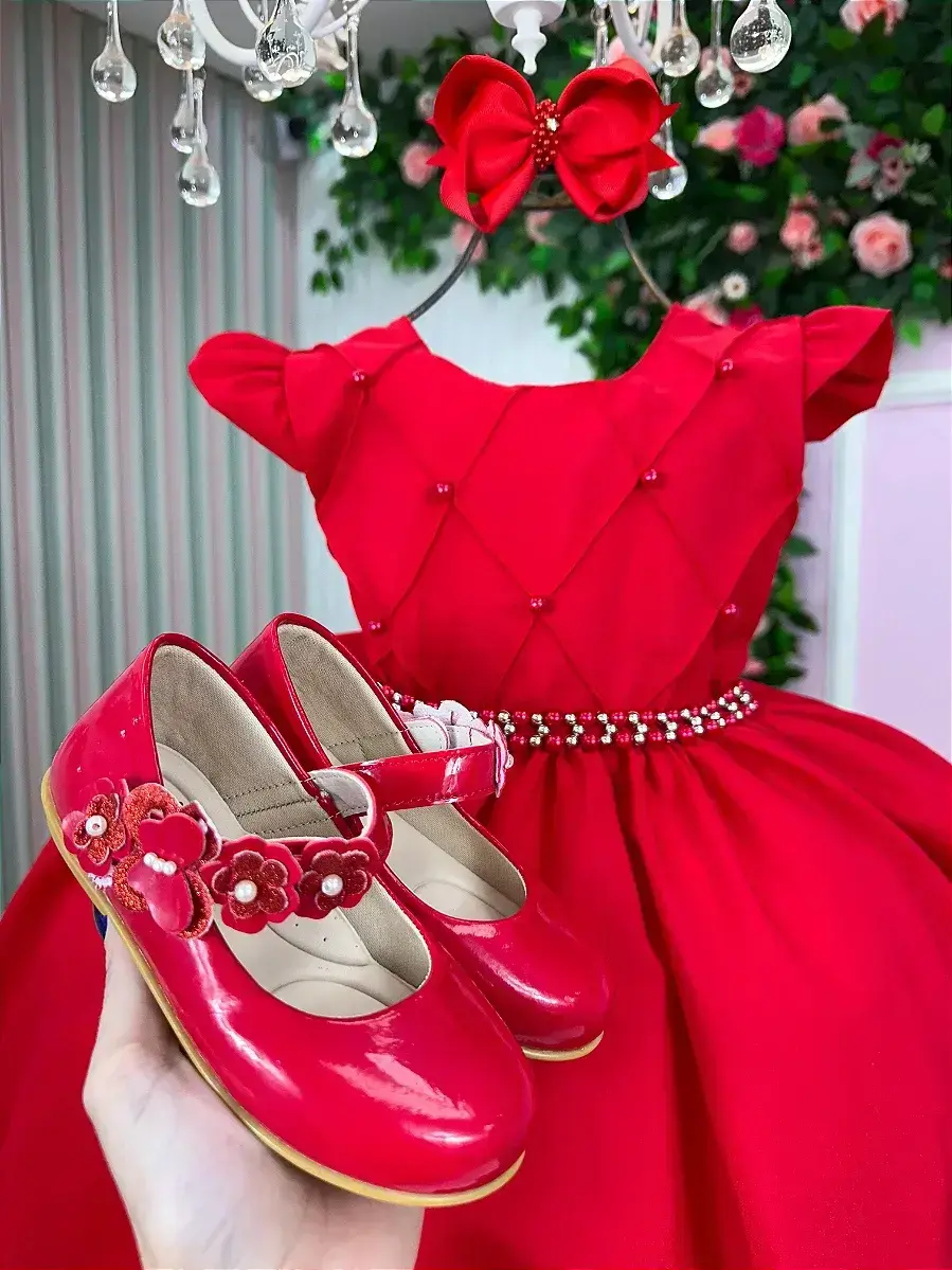 Vestido francine vermelho, foto 5