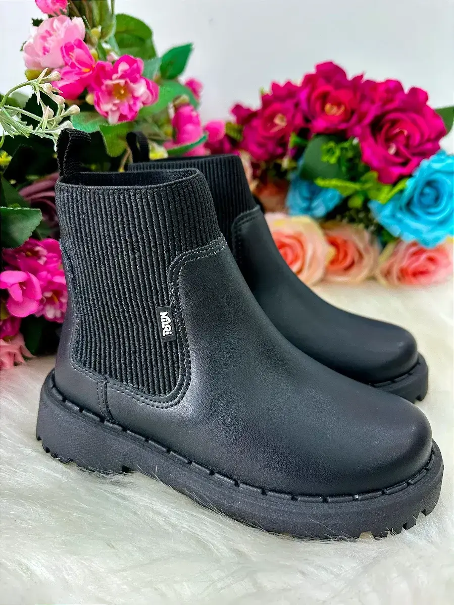 Bota coturno nilqi antonella preto