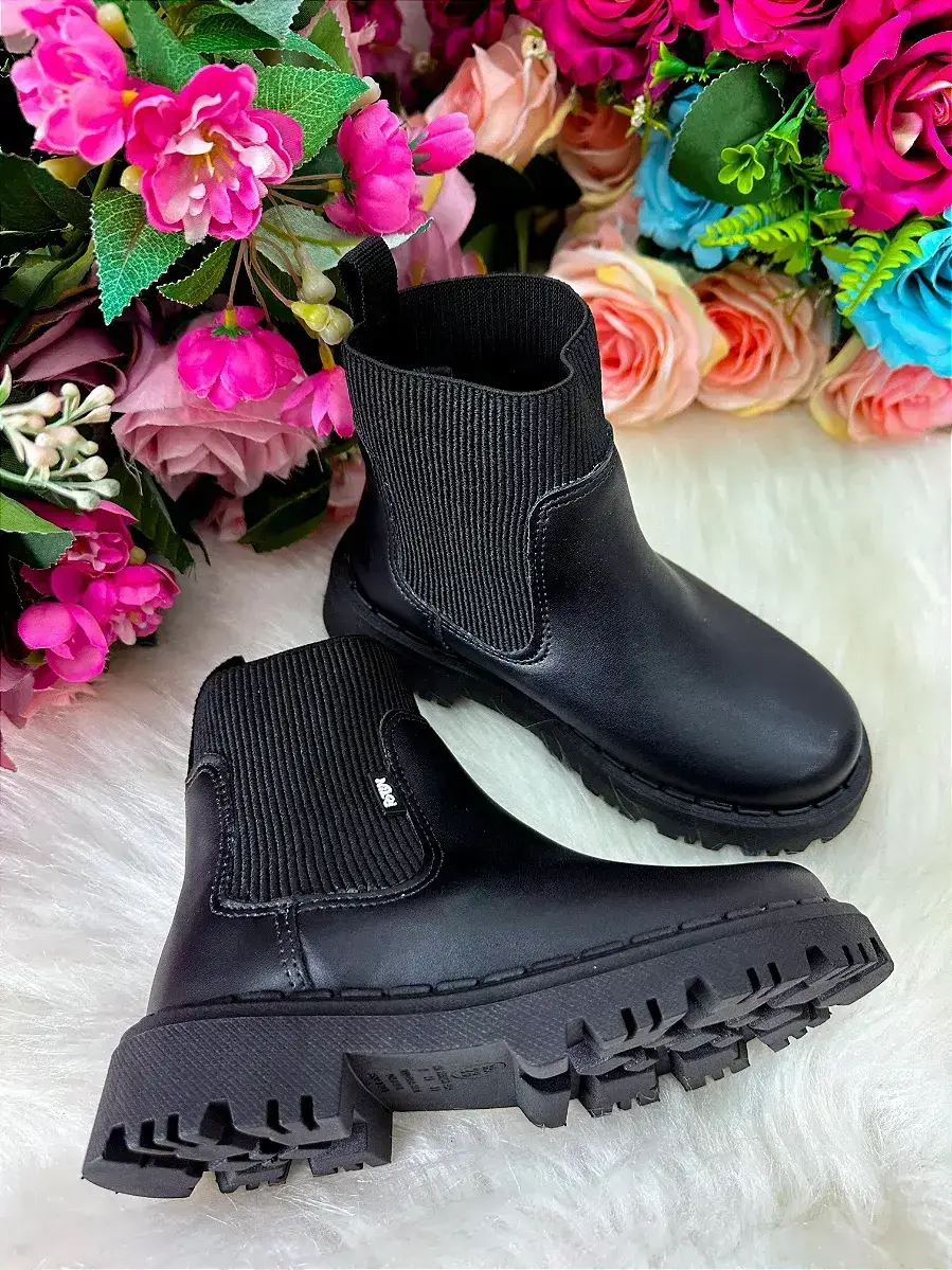 Bota coturno nilqi antonella preto, foto 2