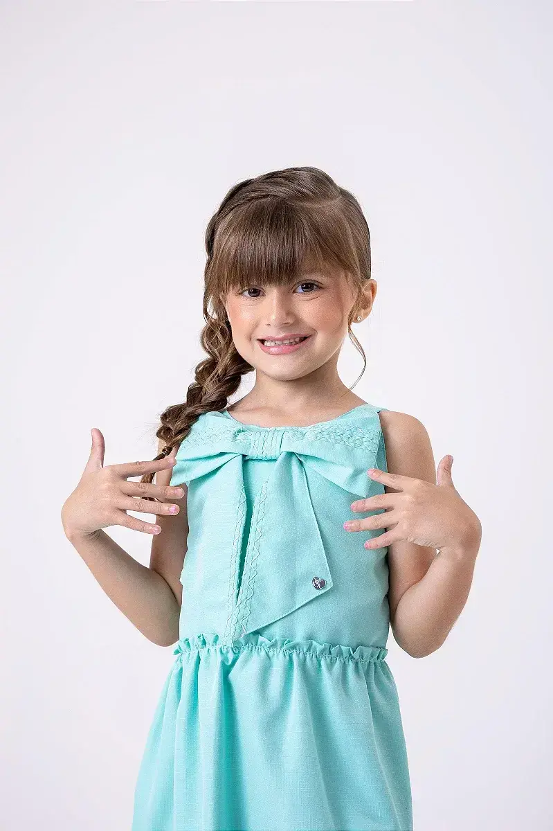 Vestido lola verde tiffany, foto 2