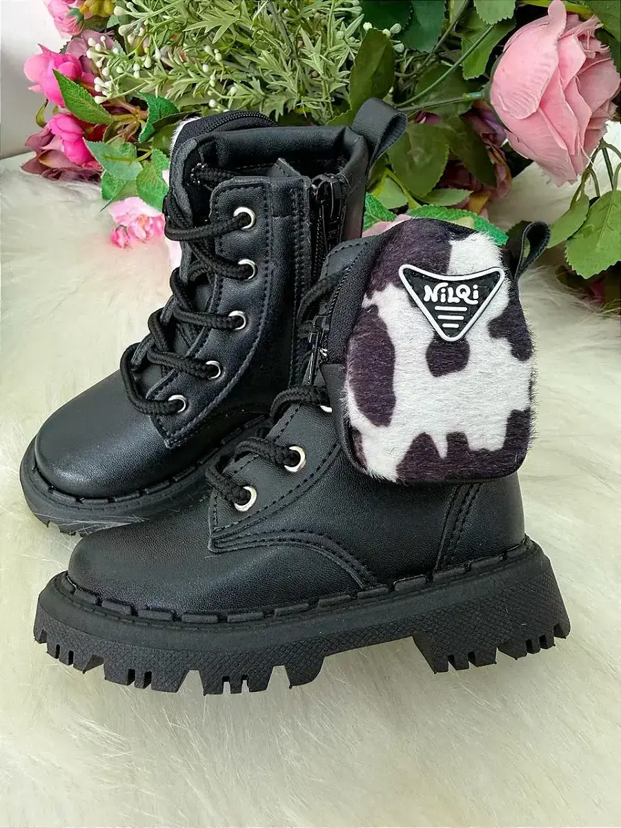 Bota\coturno nilqi mimosa preto, foto 5
