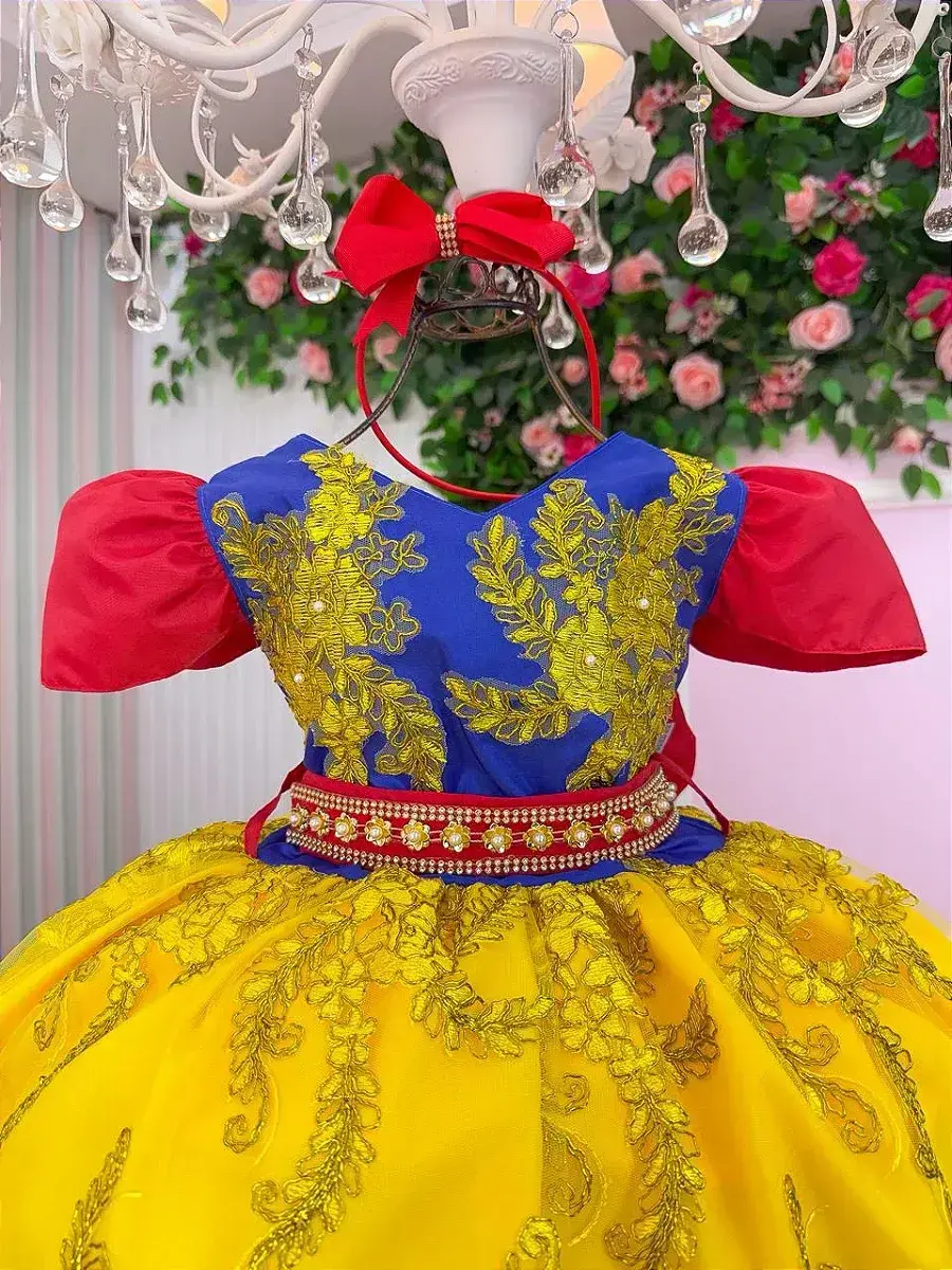 Vestido festa realeza princesa maça, foto 6