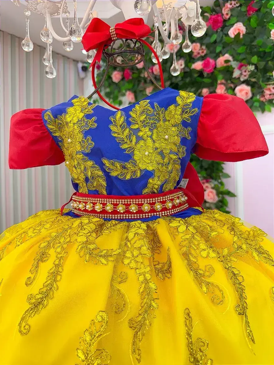 Vestido festa realeza princesa maça, foto 7