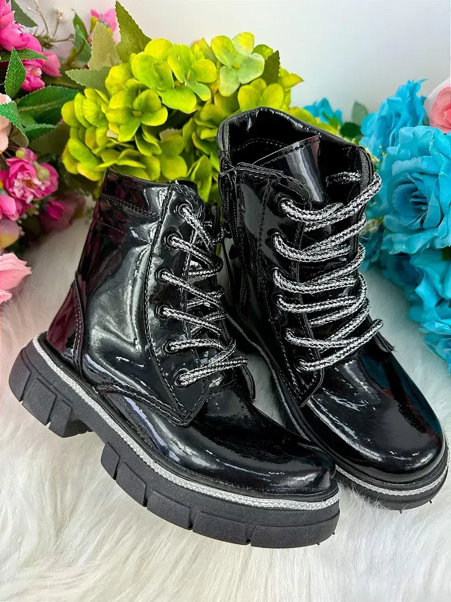 Coturno bota laila preto
