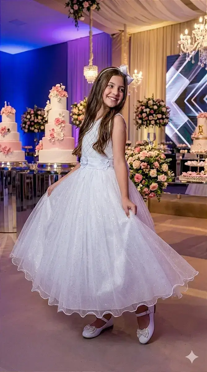 Vestido longo olivia branco, foto 2