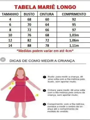 Guia de tamanhos