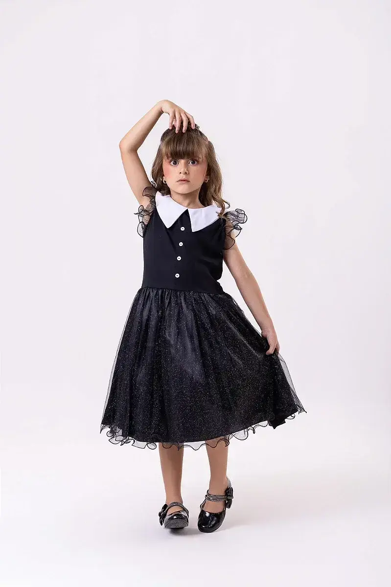 Vestido festa Wandinha, foto 2