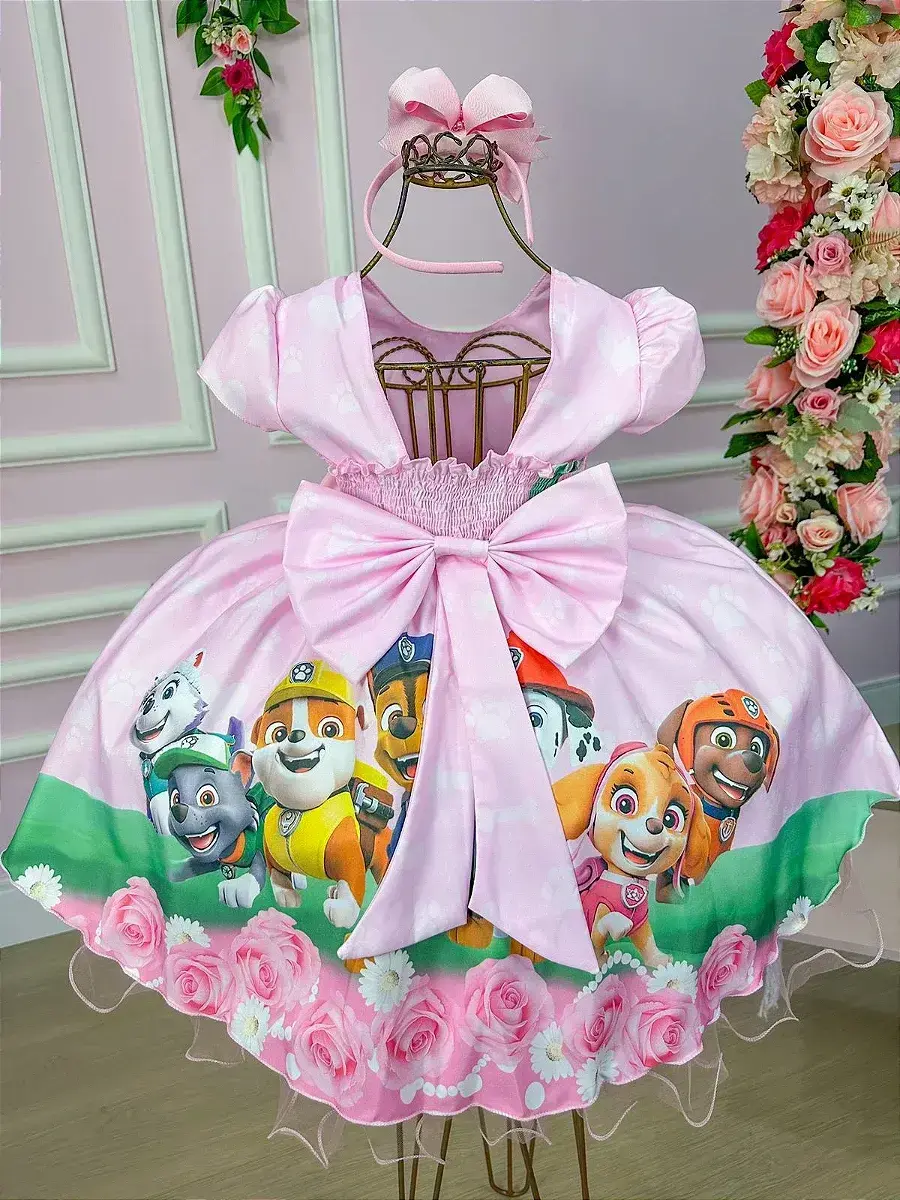Vestido festa esquadrão canino, foto 4
