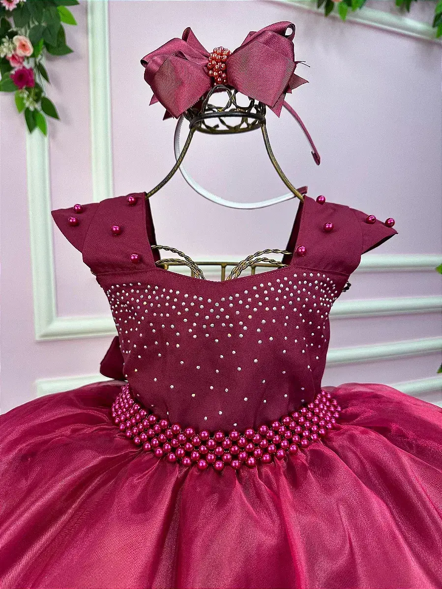 Vestido longo valentina marsala, foto 2