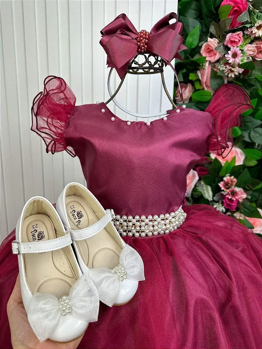 Vestido longo marsala, foto 7