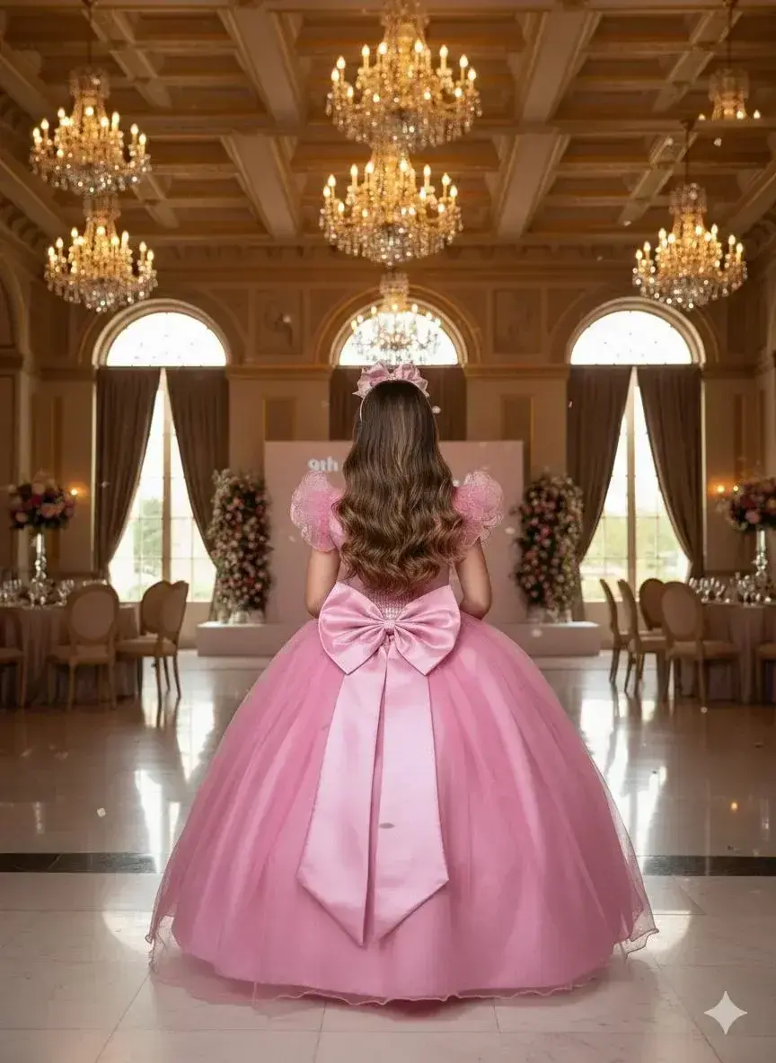 Vestido longo rose, foto 3