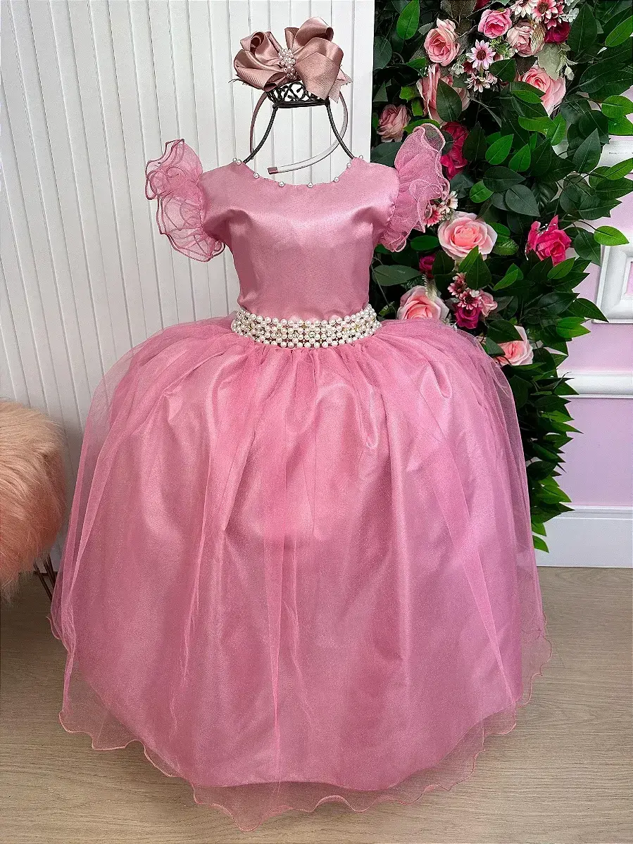 Vestido longo rose, foto 6