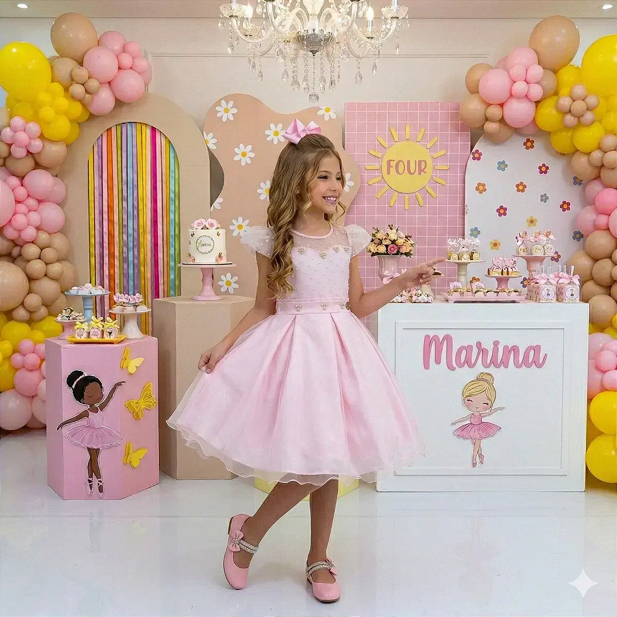 Vestido isabela rosa, foto 2