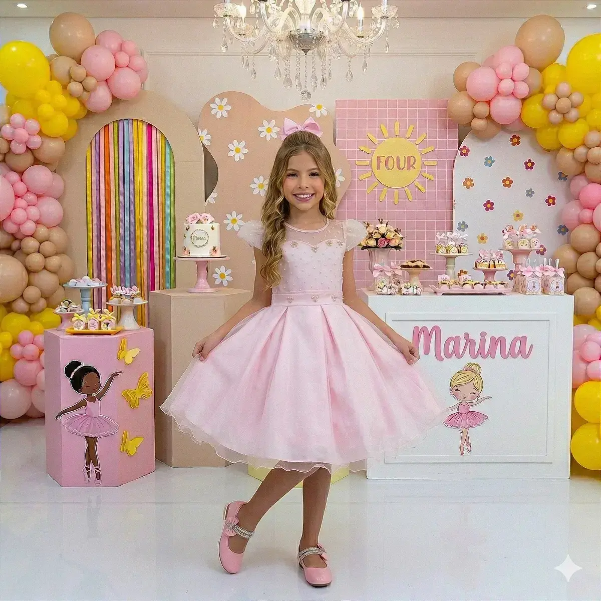 Vestido isabela rosa, foto 3